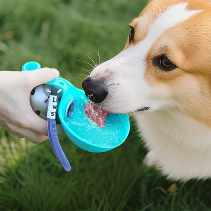 Clip & Sip – Foldable Steel Water Bottle for Pets