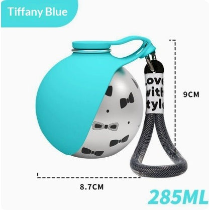 Clip & Sip – Foldable Steel Water Bottle for Pets